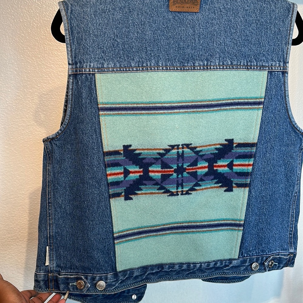 Pendleton Denim Vest